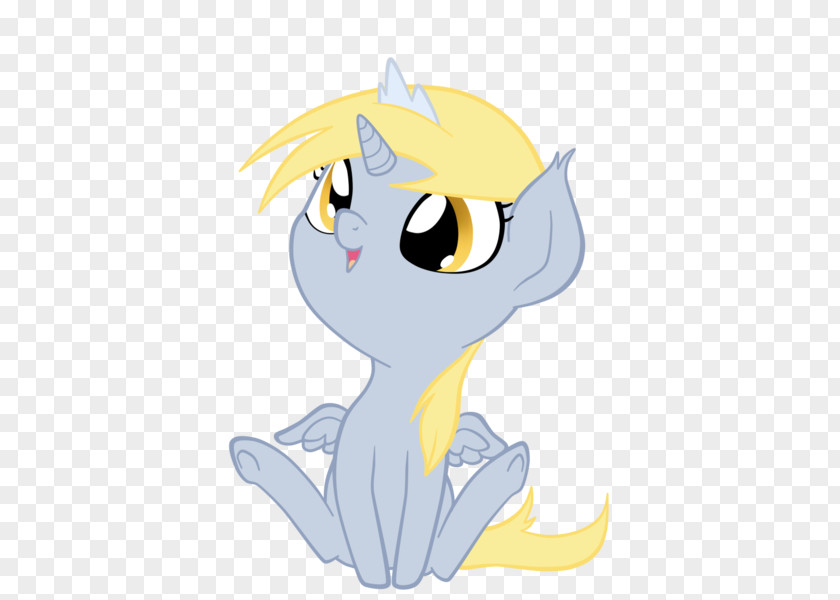 Cat Pony Derpy Hooves Winged Unicorn Artist PNG