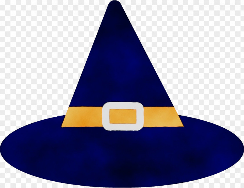 Headgear Costume Hat Witch Clothing Cobalt Blue Cone PNG