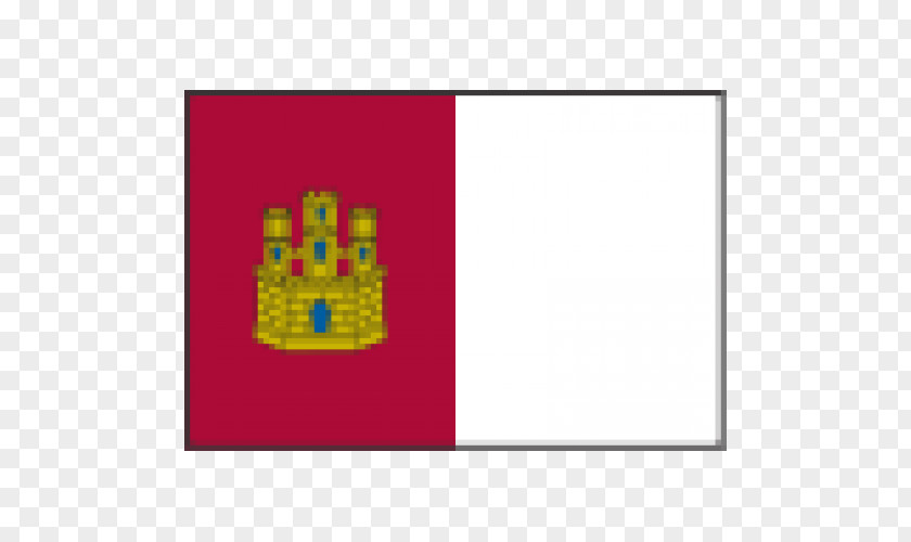 Retro Banner Bandera De Castilla-La Mancha Rectangle Pattern PNG