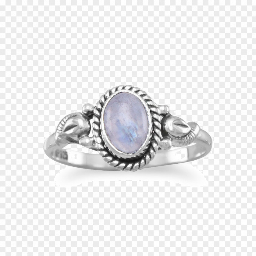 Ring Moonstone Sterling Silver Jewellery PNG