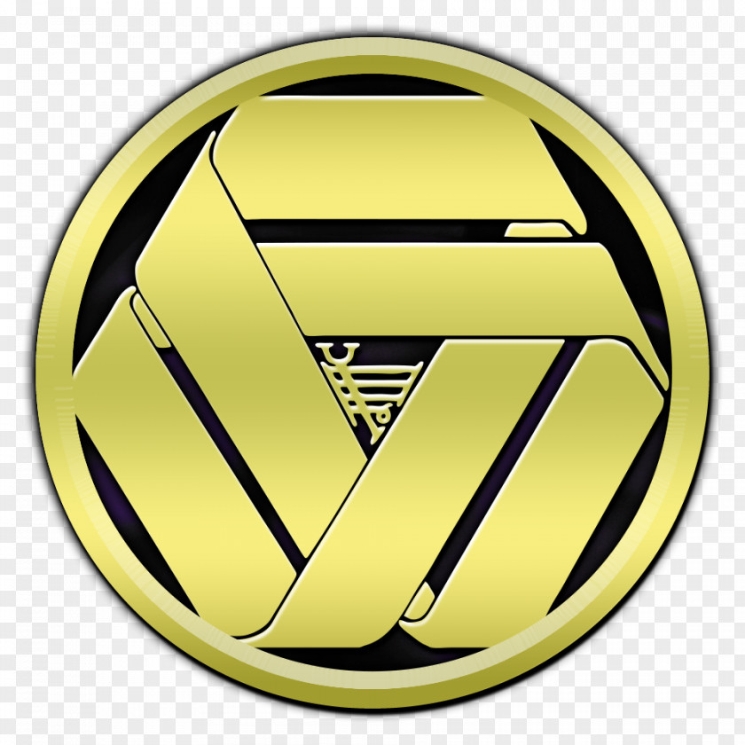 Ascension Insignia Emblem Logo Yellow Product Design PNG