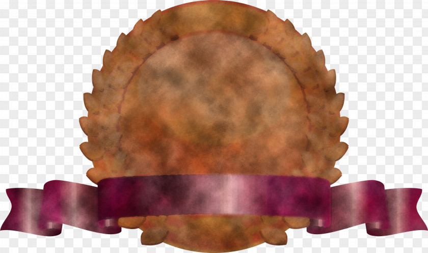 Brozen Badge Blank Award PNG