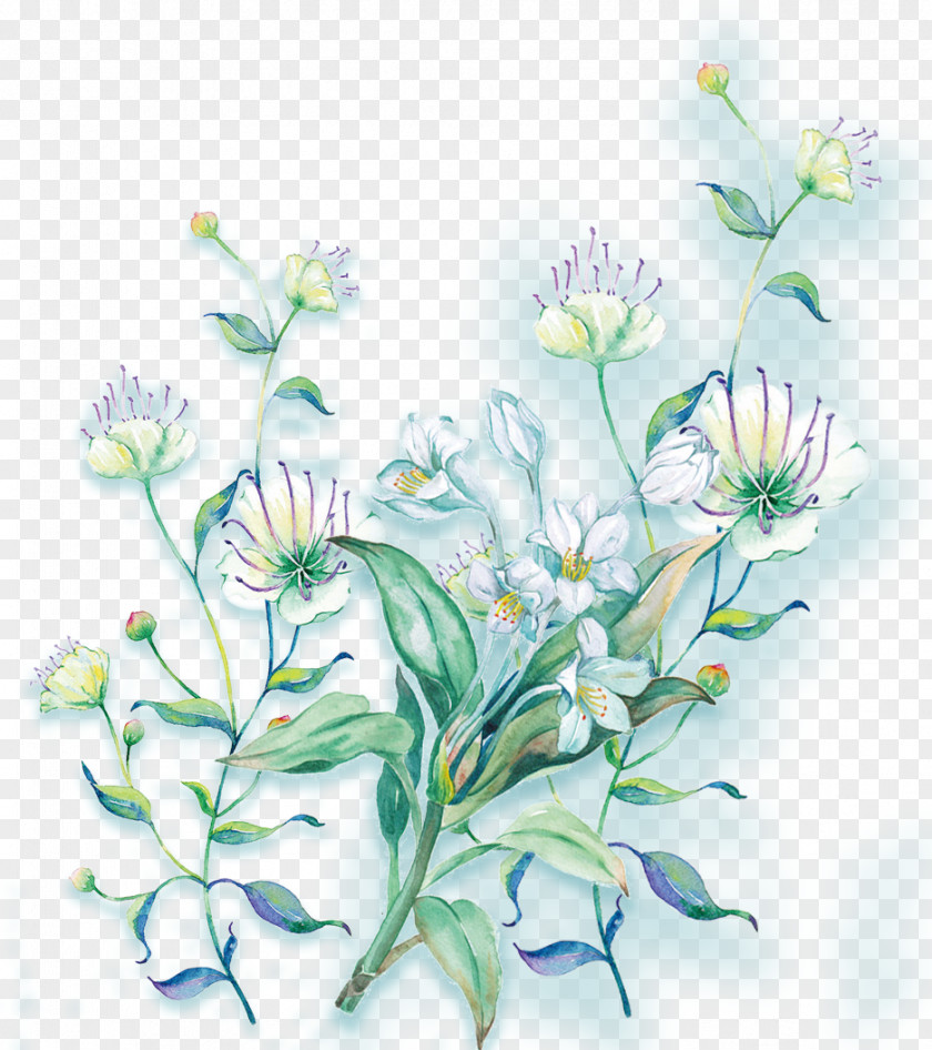 Decorative Small Fresh Flowers Material Floral Design Flower Bouquet Nosegay PNG