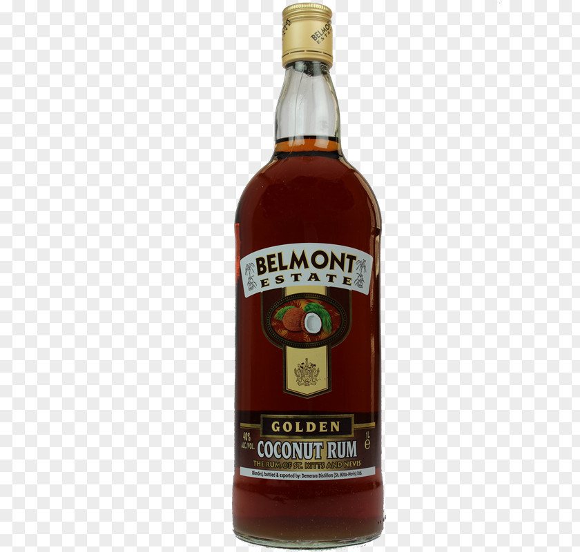 Liqueur Belmont Estate Gold Coconut Rum 1L Whiskey Gin PNG