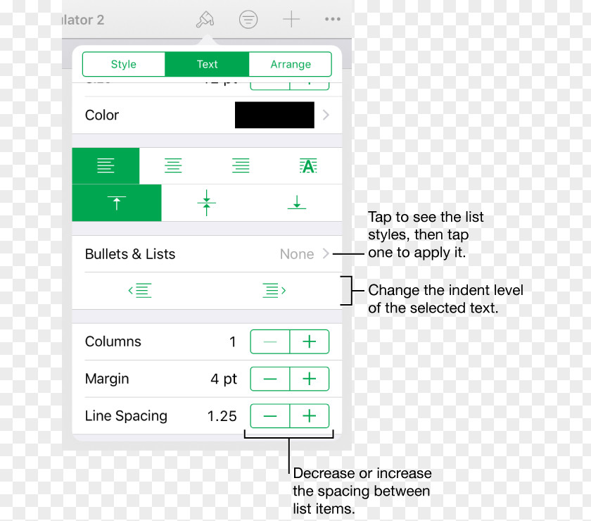 Number List Screenshot Line Green Angle PNG