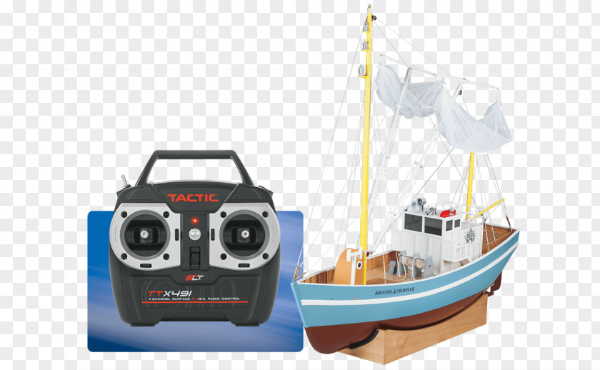 Propeller Boat Radio-controlled Fishing Trawler Radio Control Sailboat PNG