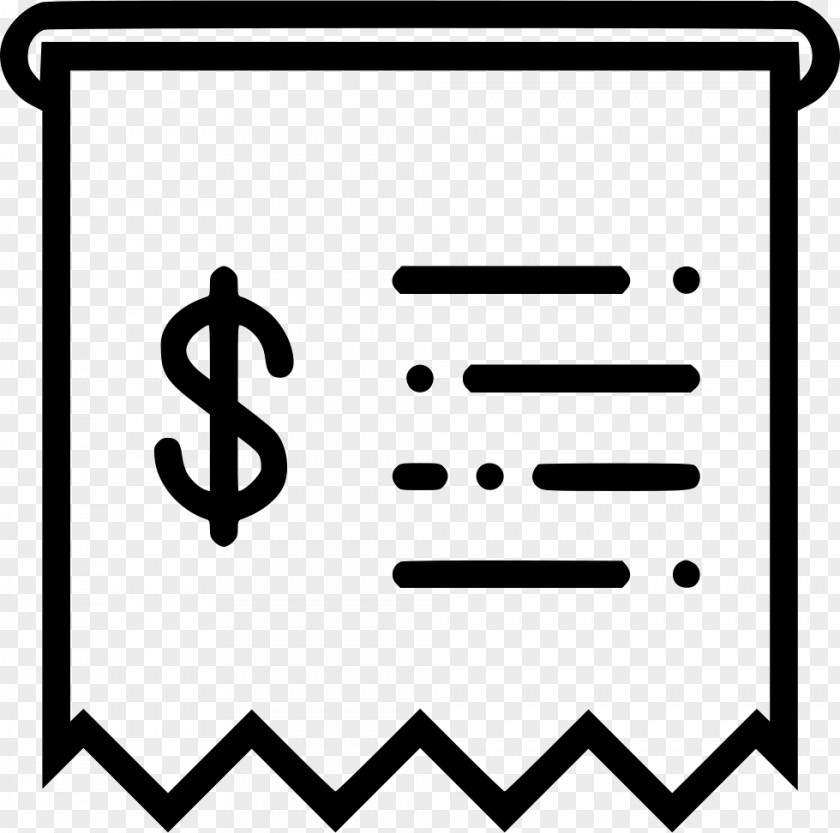 Receipt Invoice Payment Money PNG