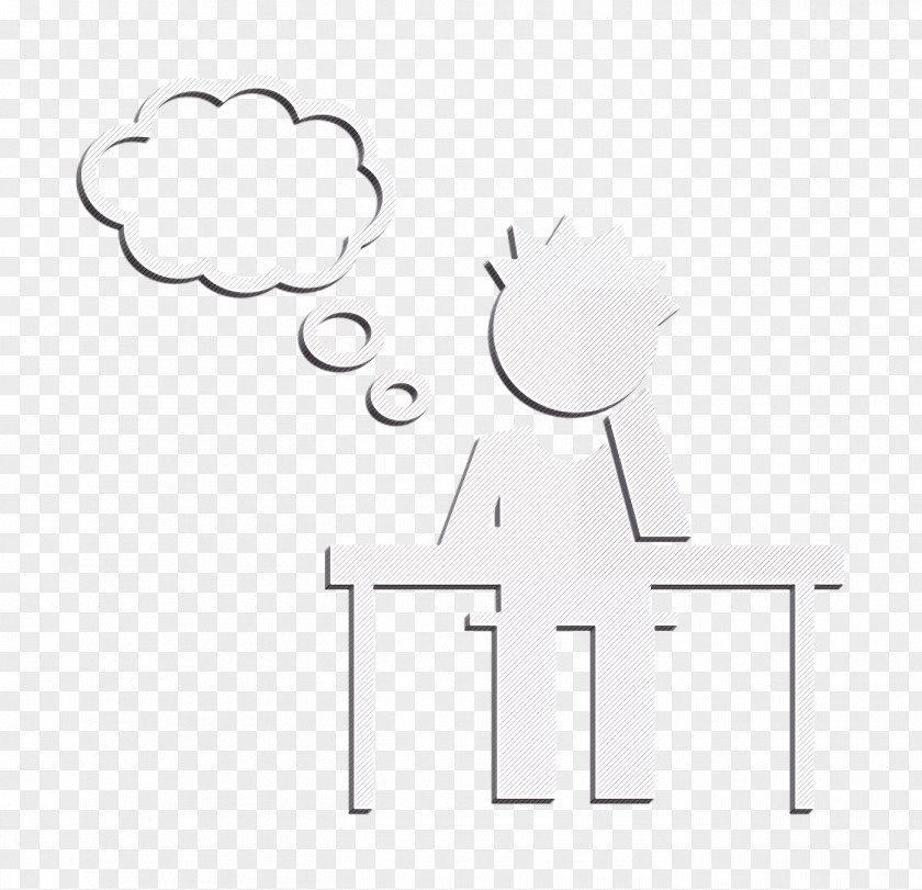 Student Thinking Icon Academic 1 PNG
