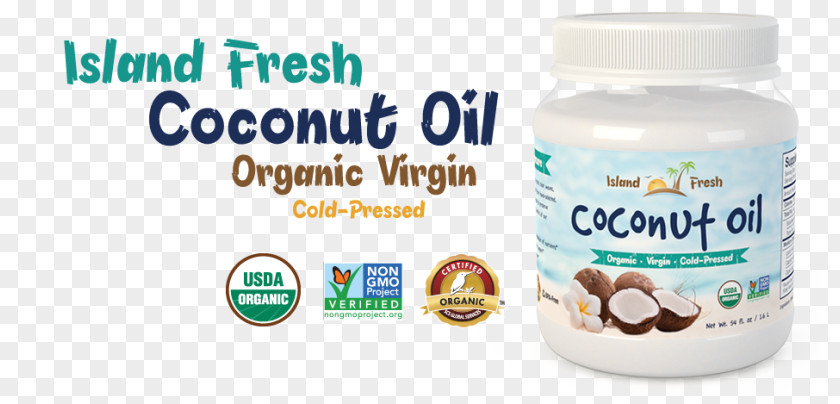 Virgin Coconut Oil Organic Food PNG