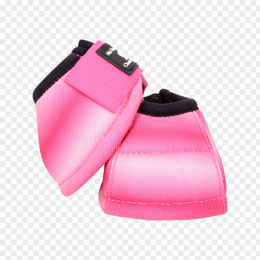 Beautiful Pink Water Stains Horse Tack Bell Boots Splint Hoof Boot PNG