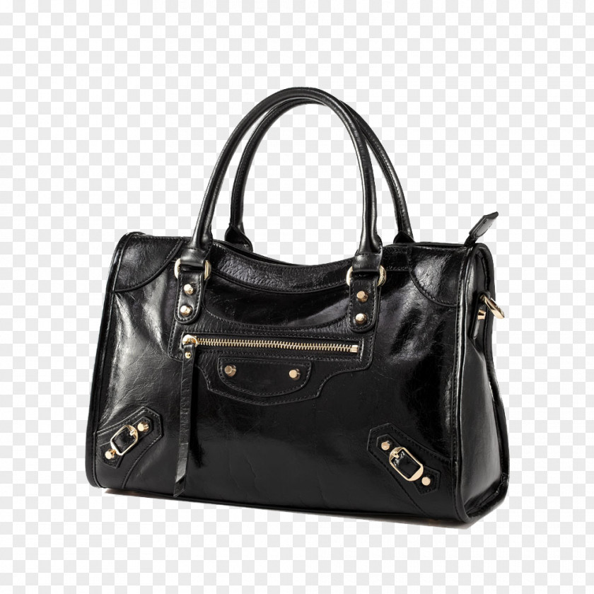 Black Women's Handbags Tote Bag Handbag Michael Kors Fashion PNG