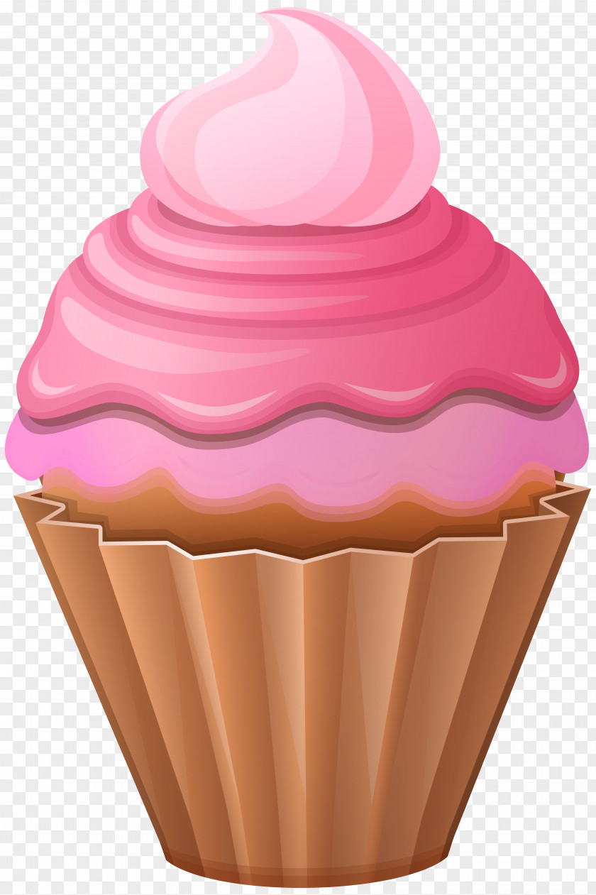 Cupcake Ice Cream Birthday Cake Clip Art PNG