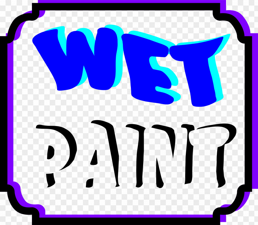 Wet Paint Cliparts Brush Clip Art PNG