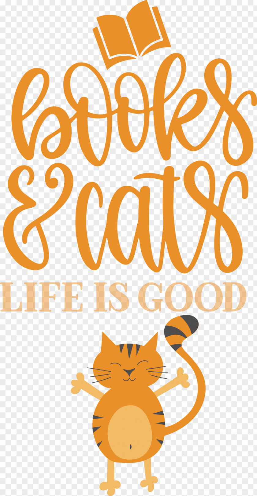 Books And Cats Cat PNG