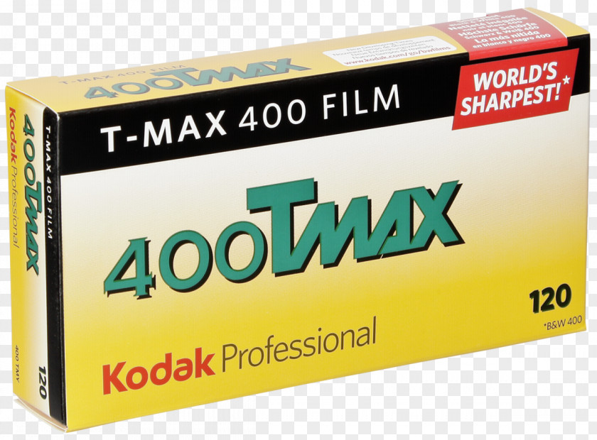 Kodak Black Photographic Film T-MAX 120 Portra Tri-X PNG