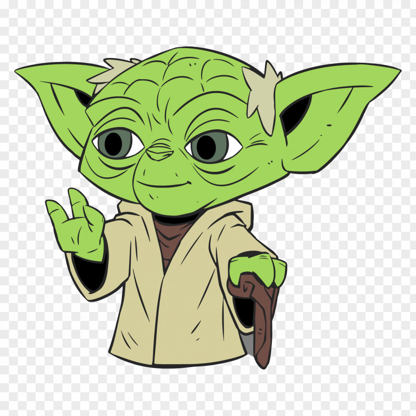 Wars Clipart Yoda Count Dooku Luke Skywalker Anakin C-3PO PNG