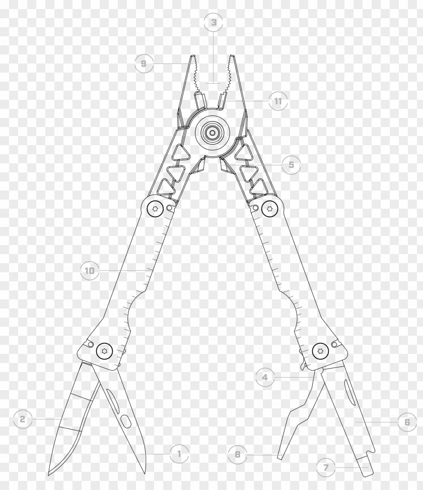 Angle Line Art Drawing White PNG