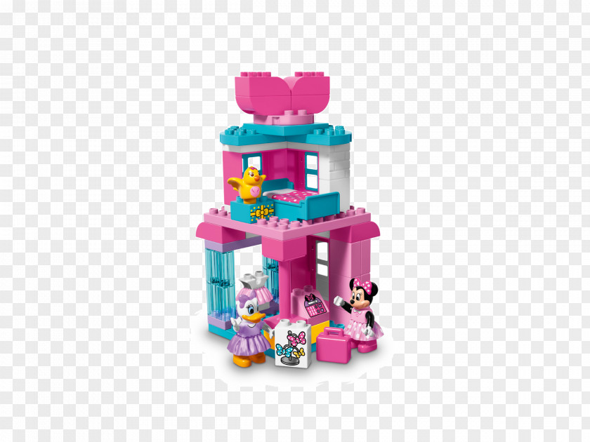 Lego Duplo LEGO 10844 DUPLO Minnie Mouse Bow-Tique Daisy Duck Toy PNG