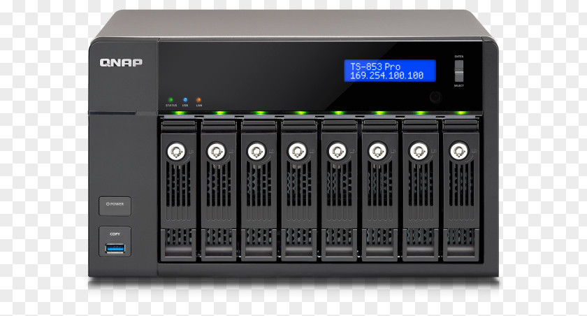 Network Storage QNAP TVS-871 Systems Systems, Inc. Intel Core I7 PNG