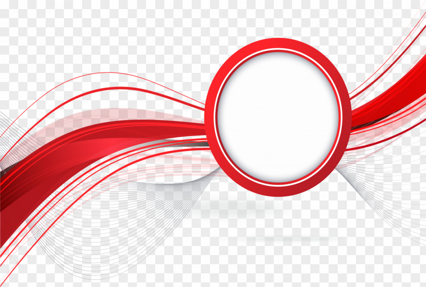 Red Abstract Report Cover Page Line Abstraction PNG