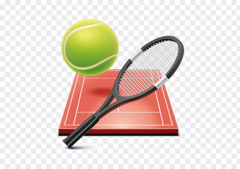 Vector Tennis Sports Equipment Badminton Icon PNG
