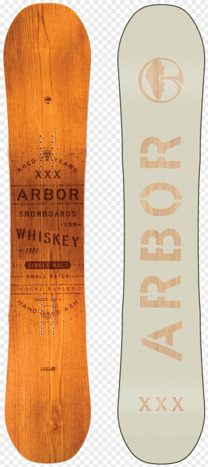 Arbor Day 312 Snowboarding Whiskey (2016) Lib Technologies PNG