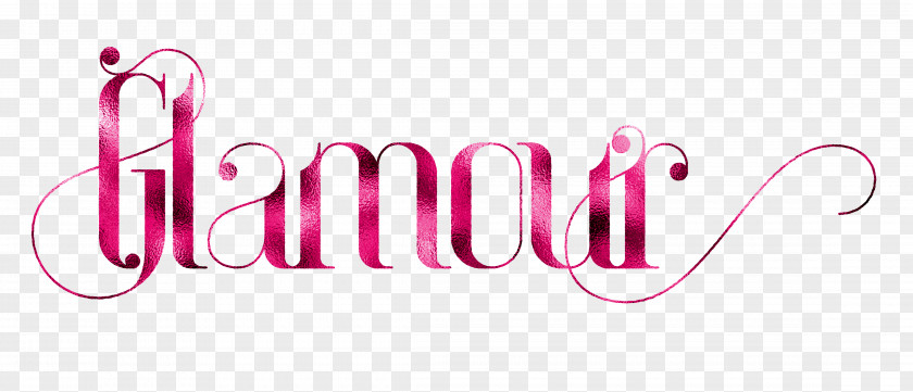 Glamour Logo Make-up Artist Magazine PNG