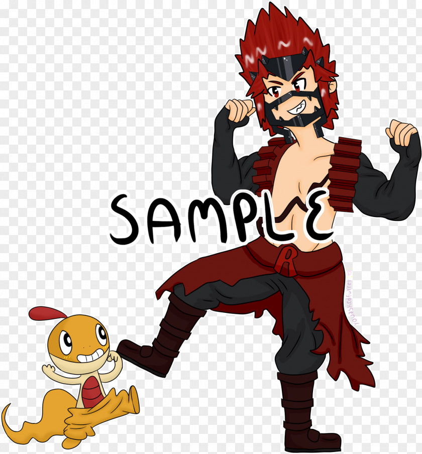 Kirishima Hero My Academia Sticker Clip Art PNG