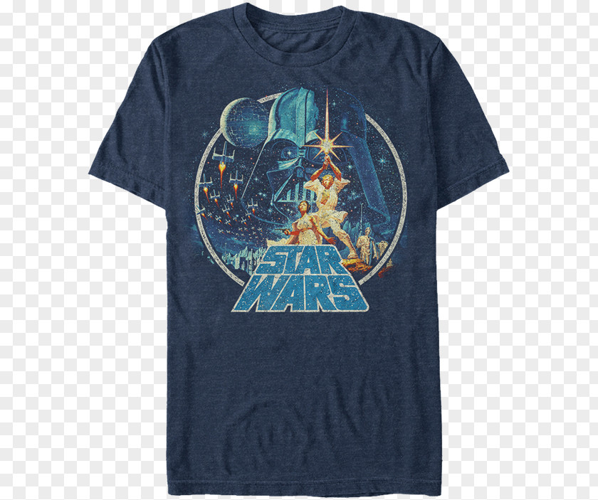 T-shirt Leia Organa Anakin Skywalker Boba Fett Stormtrooper PNG
