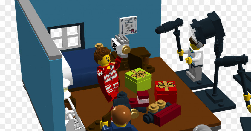 The Lego Movie LEGO Film Studio Bedroom Toy PNG