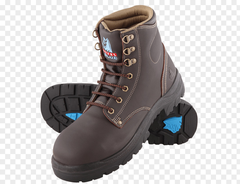 Boot Steel-toe Steel Blue Nubuck PNG