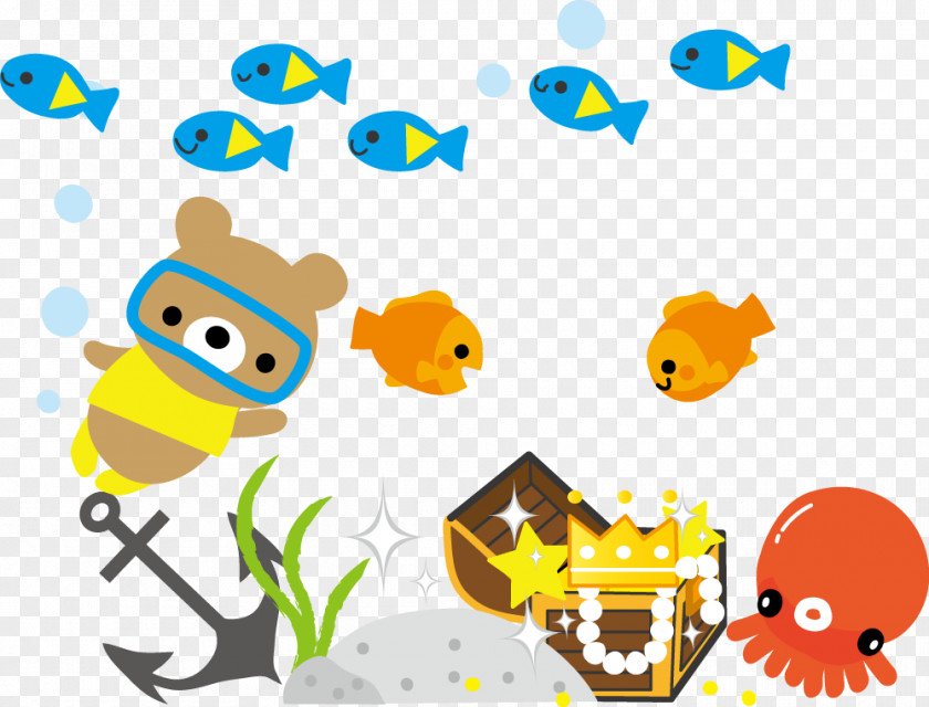 Fundo Do Mar Clip Art Image Illustration JPEG PNG