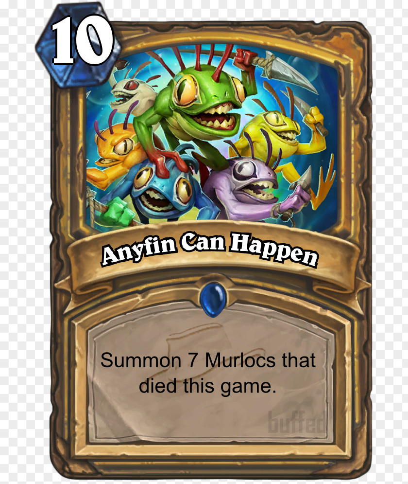 Hearthstone Anyfin Can Happen World Of Warcraft Game BlizzCon PNG