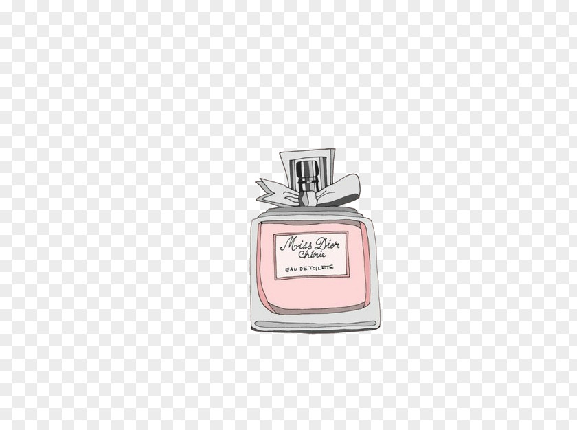 Perfume Bottle Chanel Fashion Illustration PNG