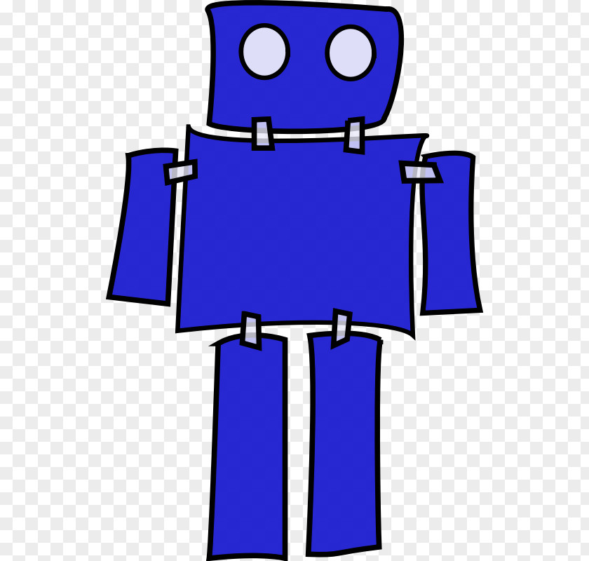 Cartoon Robot Pictures Blue Clip Art PNG