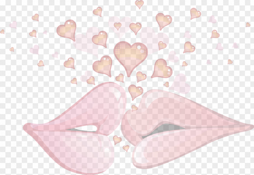 Lips Valentines Day International Kissing Love Marriage PNG