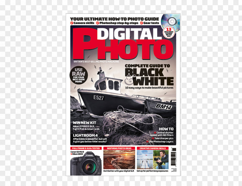 Magazine Cover Digital Photography Book Poster PNG