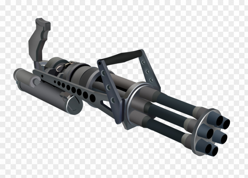 Weapon Gun Barrel Minigun Pistol PNG