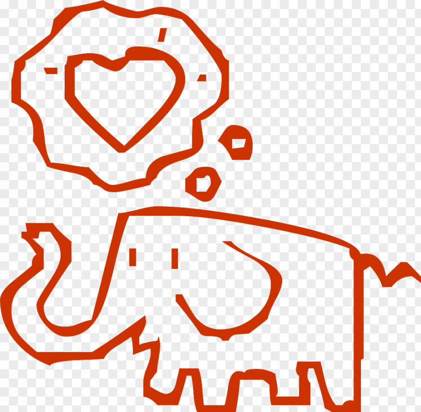 Elephart, Love, Heart.png Valentine's Day PNG