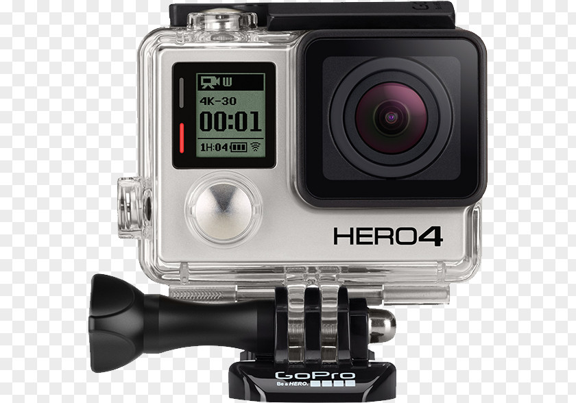 GoPro Camera Hero2 Action 4K Resolution PNG
