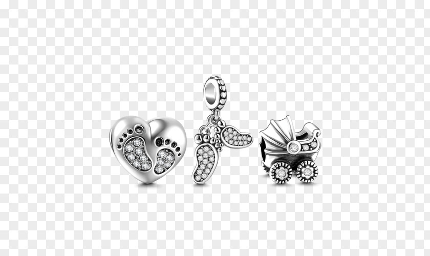 Jewellery Earring Body Charm Bracelet Silver PNG