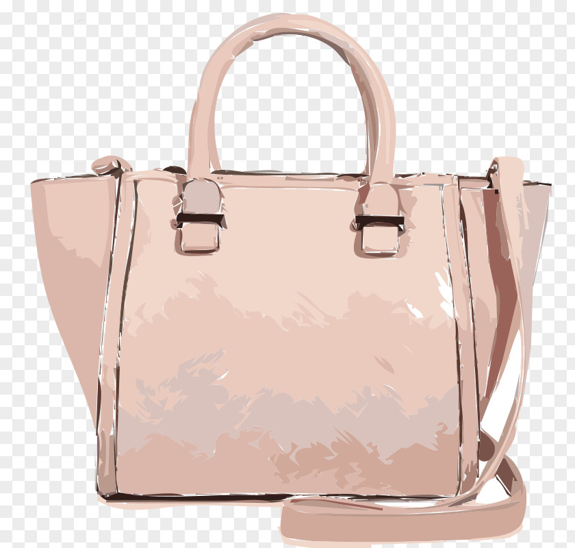 Pink Light Handbag Tote Bag Leather Clip Art PNG