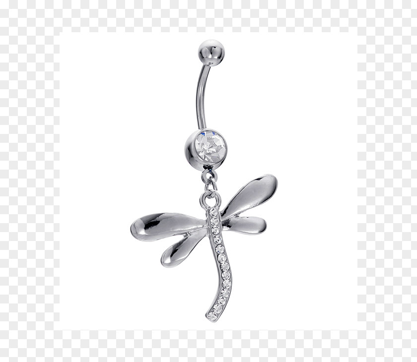 Silver Earring Navel Piercing Body Jewellery Charms & Pendants PNG