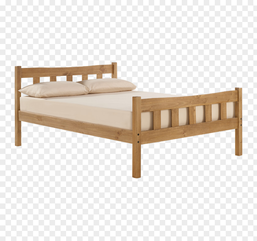 Bedstead Bed Frame Furniture Bedside Tables Bedroom PNG
