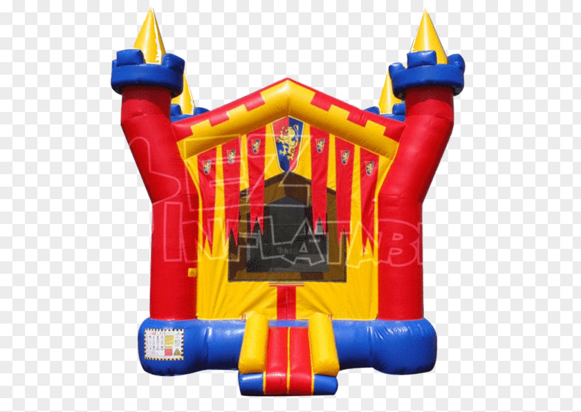 Castle Inflatable Bouncers Playground Slide 3D Film PNG