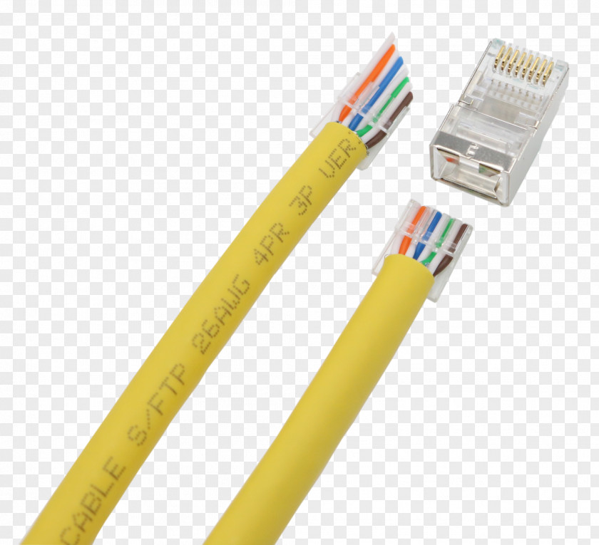 Cat 6 Shielded Cable Connection Tools Network Cables Product Computer Electrical PNG