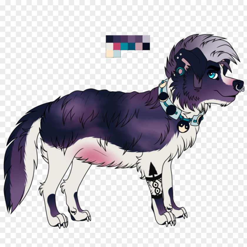 Dog Breed Cartoon Illustration PNG