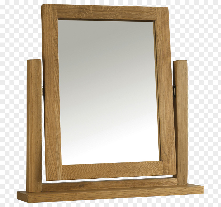 Dressing Table Bedside Tables Mirror Lowboy Oak PNG