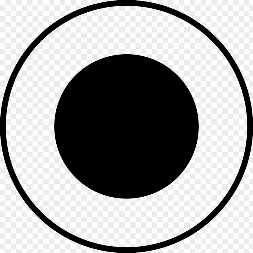 Exquisite Icon Circle Point White Black M Clip Art PNG
