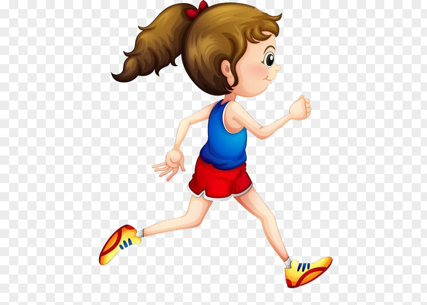 Running Girl PNG , girl, girl running art clipart PNG